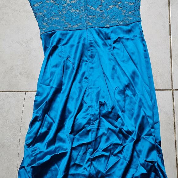 Grace karin aqua teal cocktail dress 10 NWT - Picture 5 of 7